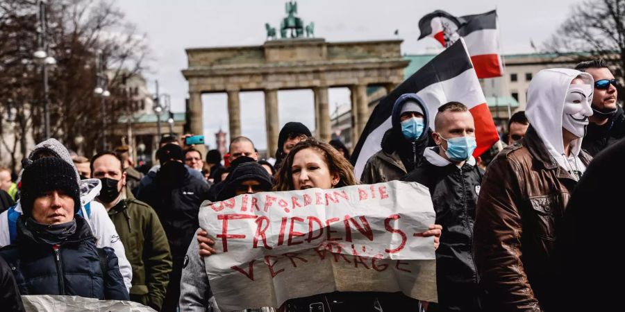 Right-wing demonstration in Berlin