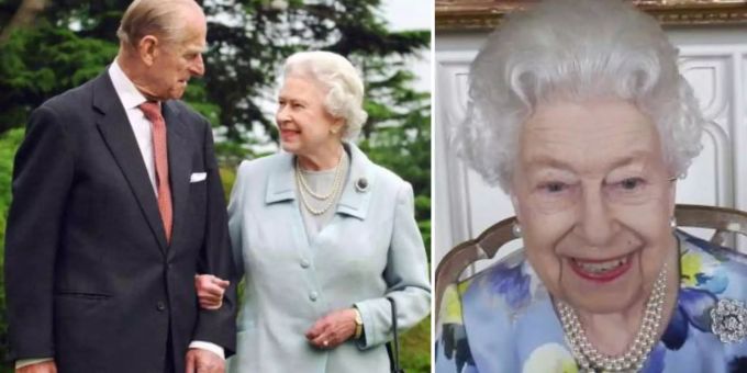 In Video-Call - Die Queen kann nach Prinz Philips Tod wieder lächeln