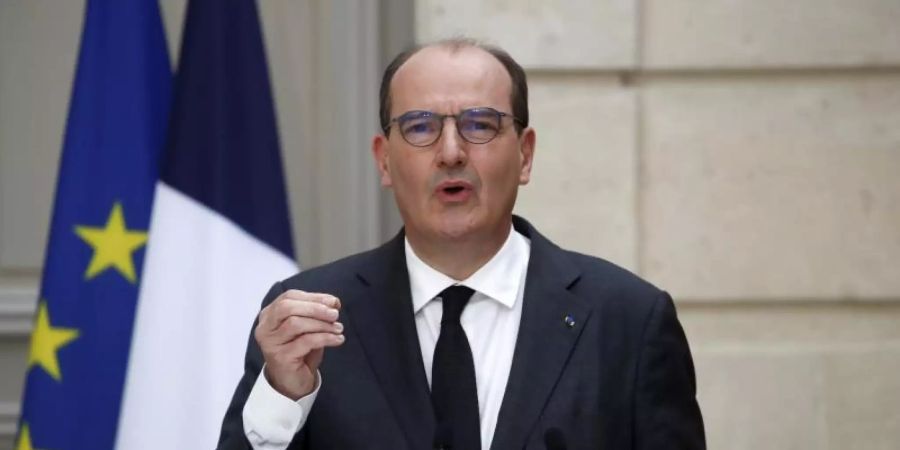 Ministerpräsident Jean Castex: «Die islamistische Bedrohung bleibt sehr hoch.». Foto: Gonzalo Fuentes/REUTERS POOL/AP/dpa
