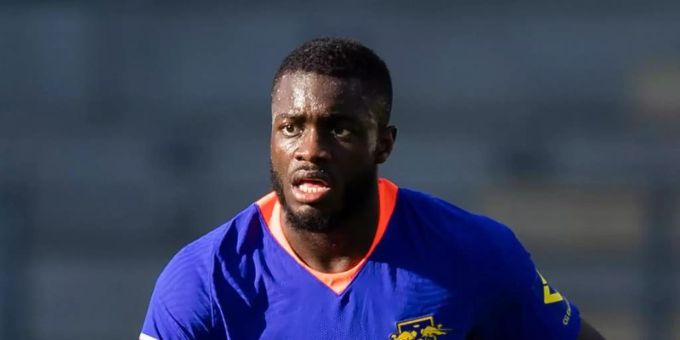 Kommt aus Leipzig zum FC Bayern: Dayot Upamecano. Foto: Tom Weller/dpa Kommt aus Leipzig zum FC Bayern: Dayot Upamecano. Foto: Tom Weller/dpa