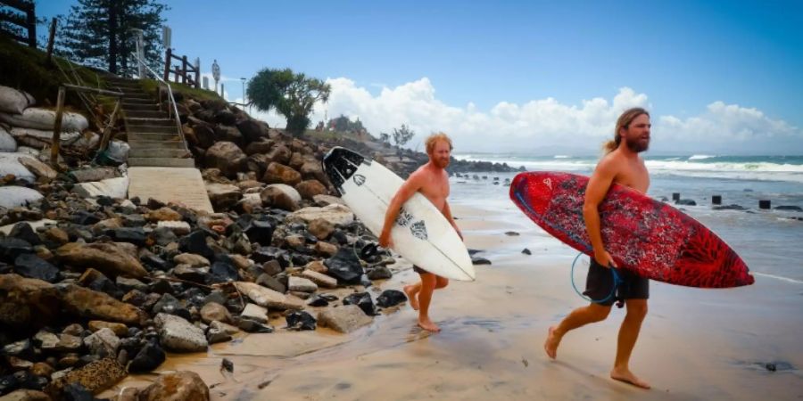 Surfer in Byron Bay