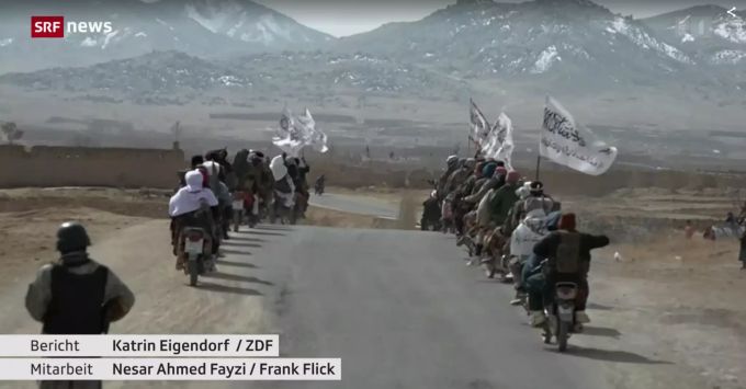 Beitrag über Taliban in Afghanistan - auch dieser lief zuvor im ZDF. arthir honegger