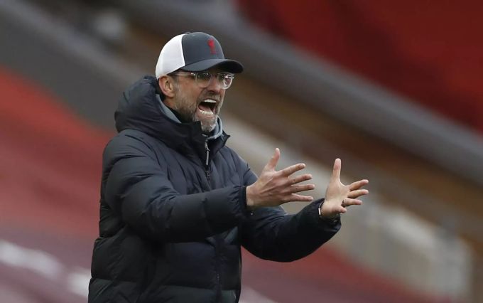 Jürgen Klopp hat beim FC Liverpool noch einen Vertrag bis 2024. Jürgen Klopp