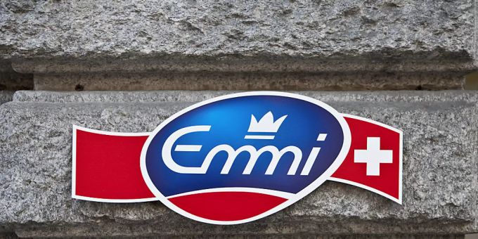 Logo der Emmi. (Archivbild) Emmi Betriebsergebnis
