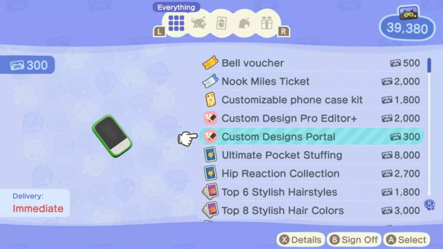 Animal Crossing Design Update