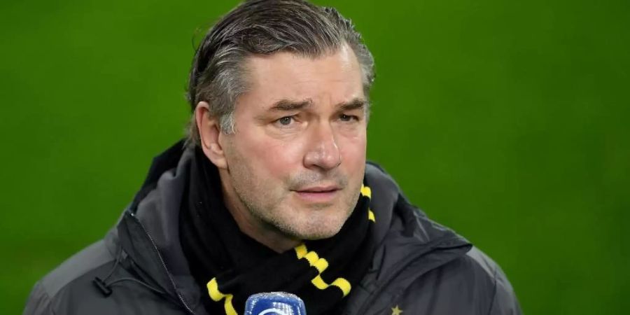 Michael Zorc, Sportdirektor von Borussia Dortmund. Foto: Frederic Scheidemann/Getty Images Europe/Pool/dpa