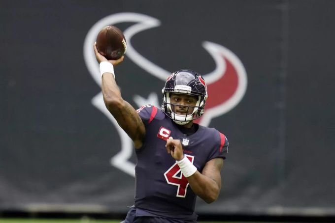 Deshaun Watson ist in der NFL Quarterback der Houston Texans. Deshaun Watson