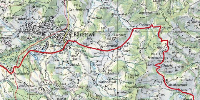 Die Tour de Suissedurch Bäretswil. Bäretswil