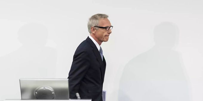 Ein US-Grossaktionär forderte einen Lohnverzicht für CS-Präsident Urs Rohner nach den potenziellen Milliardenverlusten wegen Archegos und Greensill. (Archivbild) Credit Suisse