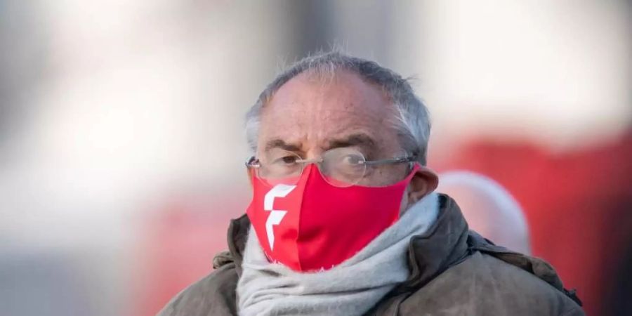 Sieht den Wechsel von Trainer Nagelsmann zum FC Bayern München kritisch: Felix Magath. Foto: Daniel Karmann/dpa