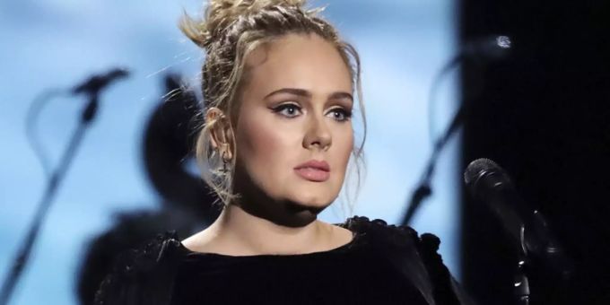 Der britische SuperstarAdele. Adele Vegas