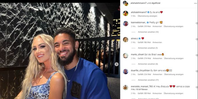 Alisha Lehmann: Kommt Es Zum Liebes-Comeback Mit Douglas Luiz?