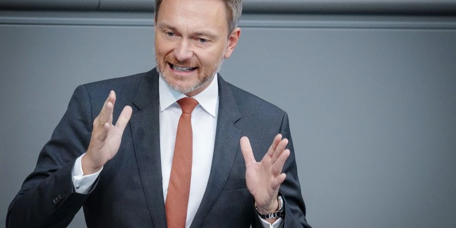 Kein Freund der Gasumlage: Bundesfinanzminister Christian Lindner.