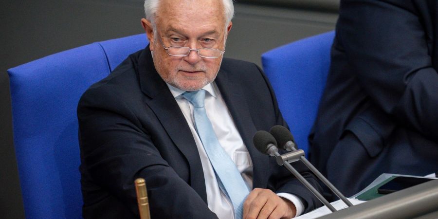 Bundestagsvizepräsident Wolfgang Kubicki im Bundestag.