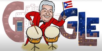 Google Doodle - «Mambo King» Tito Puente und sein Markenzeichen