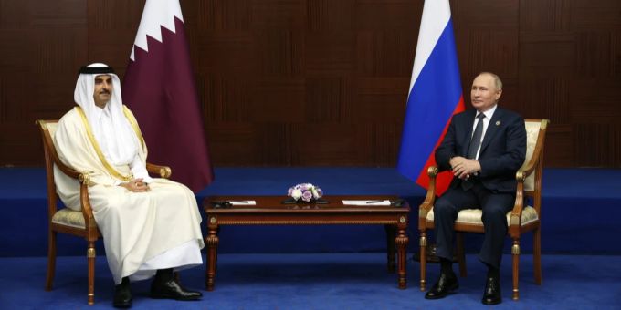 «Stolz» auf Beziehung - Katar-Emir bedankt sich bei Putin für WM-Hilfe