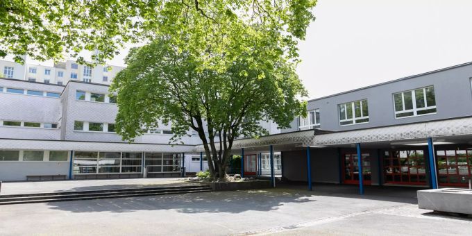 Die Schulanlage Unterboden in Obersiggenthal. Die Schulanlage Unterboden in Obersiggenthal.
