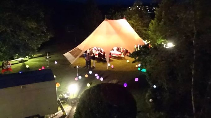 Auf dem Areal des Schlössli können auch diverse Feste gefeiert werden. Schlössli Mattstetten