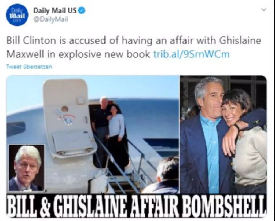 Bill Clinton Ghislaine Maxwell