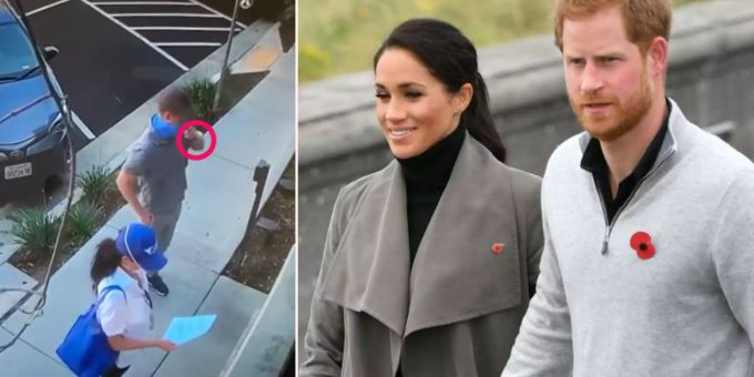 Nach Masken-Fail - Jetzt hustet Prinz Harry auch noch in seine Hand