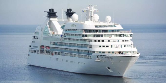 Ein Kreuzfahrtschiff. (Symbolbild) Regent Seven Seas Cruises