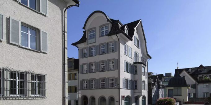 Das Kreisgericht Rheintal an der Rabengasse 2a in Alstaetten.