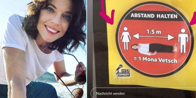 «1,50 Meter» - Bierfabrik erklärt Mona Vetsch zur Abstandsregel