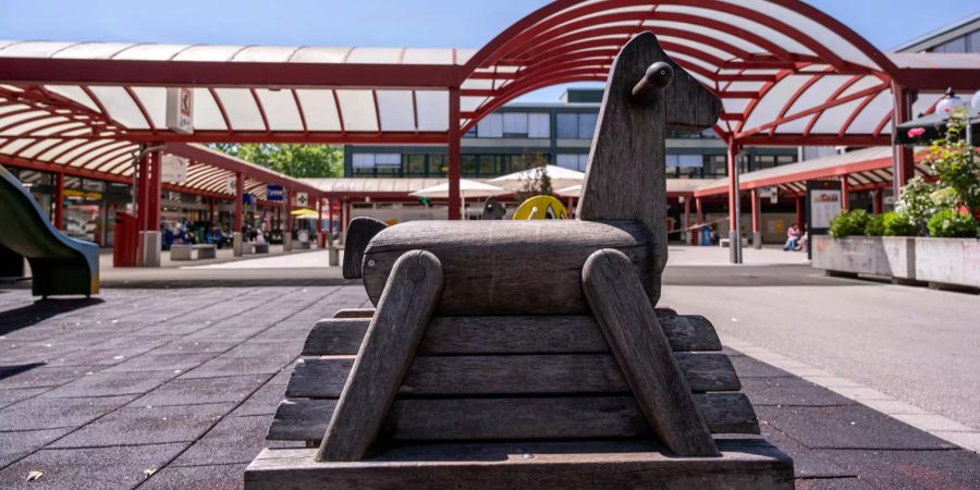 Ein Spielplatz im Talgutzentrum in Ittigen.