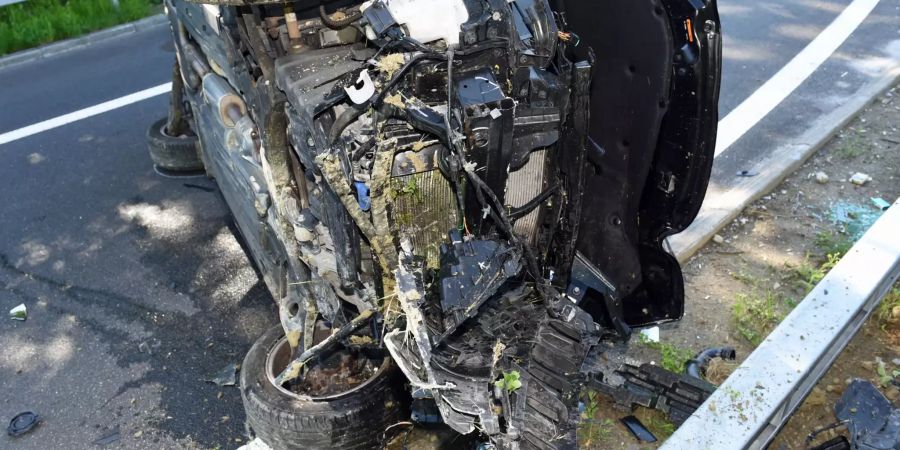 Selbstunfall mit Personenwagen