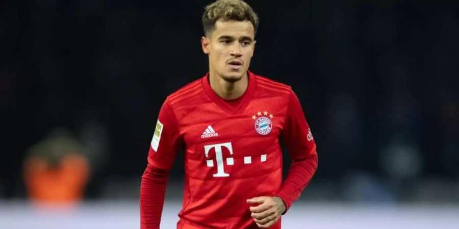 Bayern Münchens Philippe Coutinho kehrt nach einer Knöchel-Operation zurück. Foto: Soeren Stache/dpa-Zentralbild/dpa