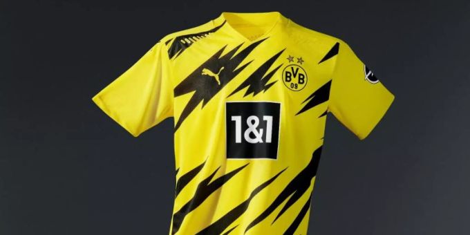 Das neue Heimtrikot des BVB. Foto: Puma/dpa BVB