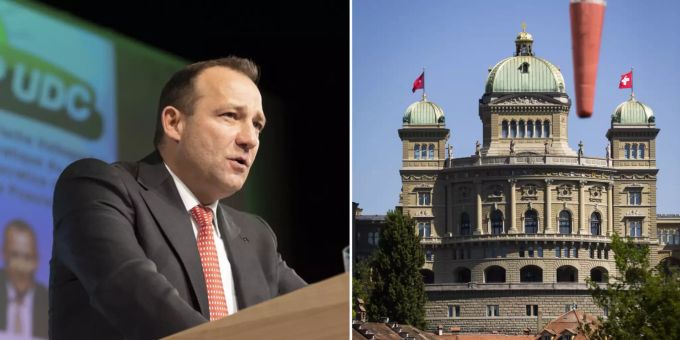 SVP-Nationalrat Thomas Matter möchte schleunigst zurück ins Bundeshaus. Bundeshaus SVP