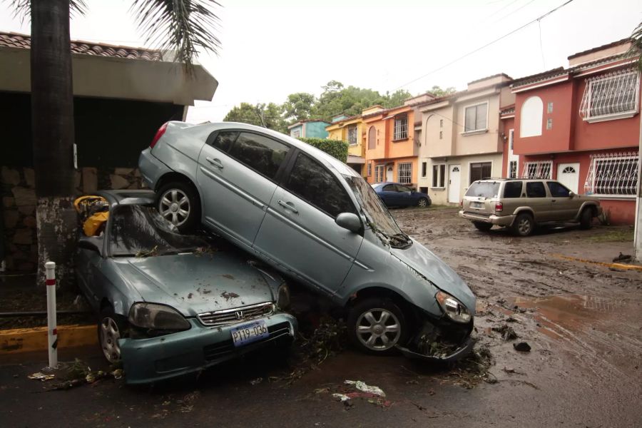 Tropensturm «Amanda» in El Salvador