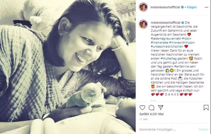 Melanie Oesch hatte während des Lockdowns viel Zeit für ihren Sohn. oesch