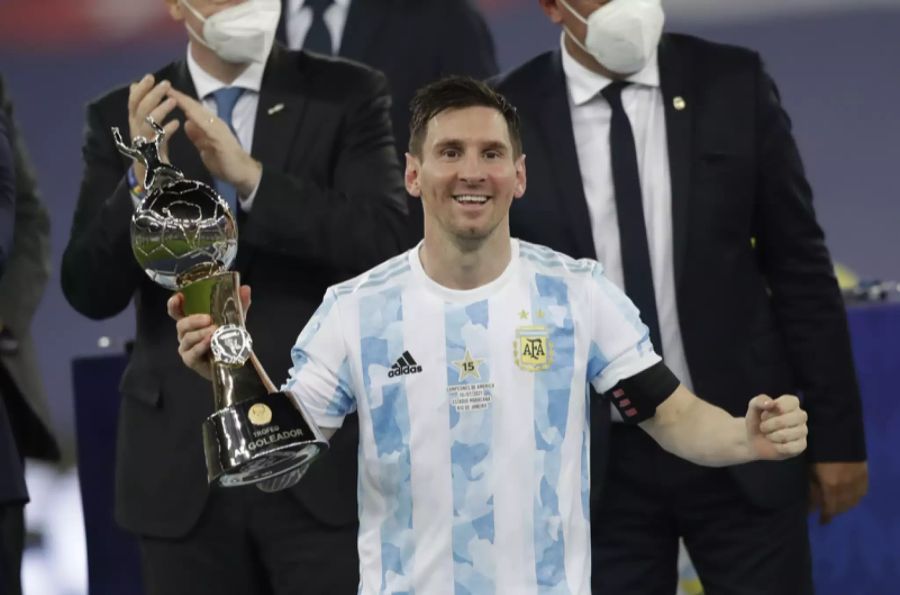 Als Captain führt Lionel Messi Argentinien zum Sieg an der Copa América. «La Pulga» ist zudem Topskorer des Turniers.