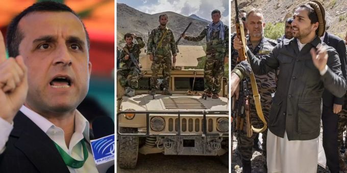 Vizepräsident Amrullah Saleh und Ahmed Massud führen den Widerstand gegen die Taliban an. Taliban