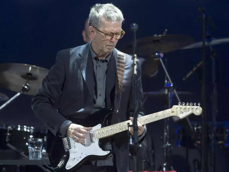 Eric Clapton gab am Samstag ein Konzert – vor Geimpften und Negativ-Getesteten.