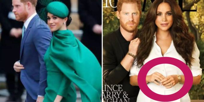 Auf Heftli-Cover - Hier trägt Meghan Schmuck für 355'000 Franken