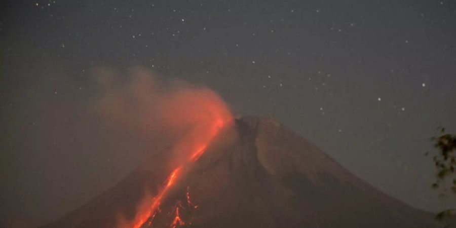 Lava am Merapi