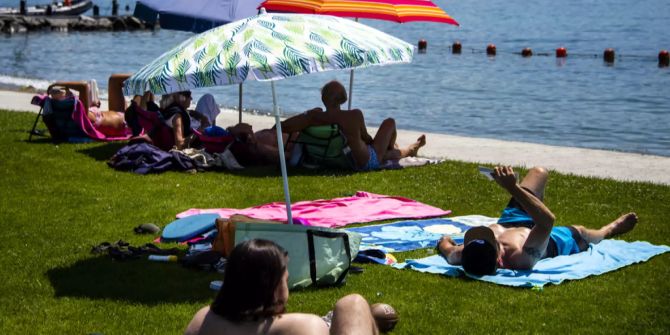 Wetter Genfersee Sonne