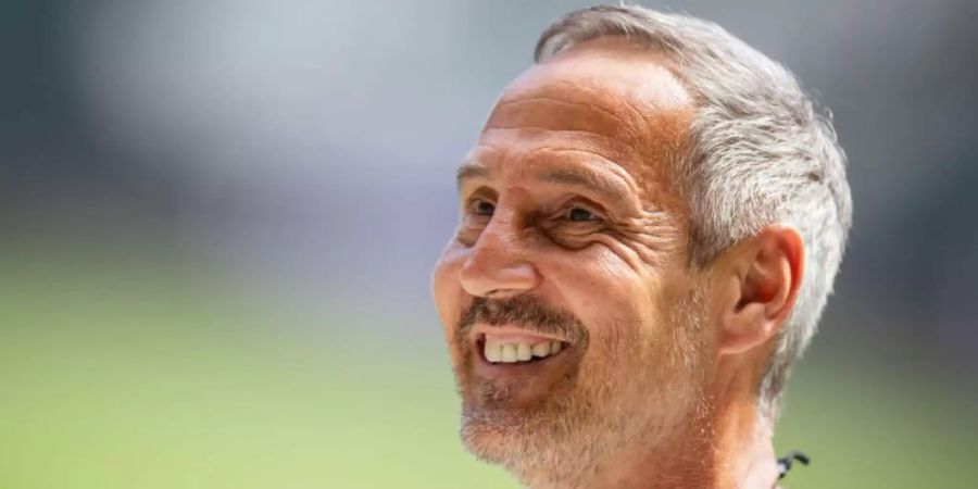 Der neue Cheftrainer von Borussia Mönchengladbach: Adi Hütter. Foto: Marius Becker/dpa