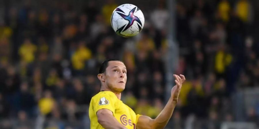 Nico Schulz ist ins BVB-Training zurückgekehrt. Foto: Arne Dedert/dpa