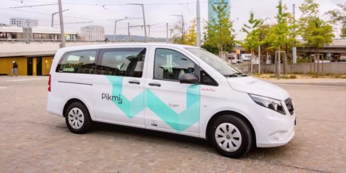 Der Rufbus «Pikmi». Zürich