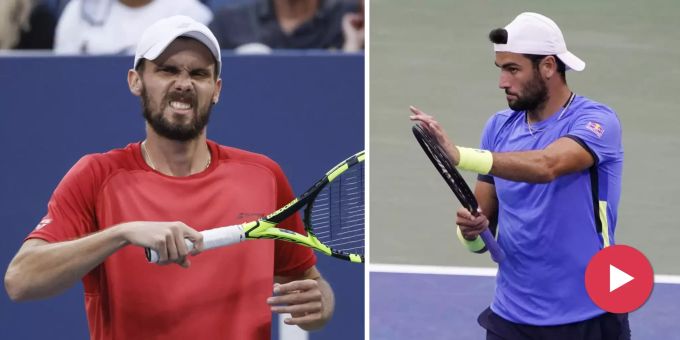 An US Open - Berrettini fordert Applaus für angeschlagenen Gegner