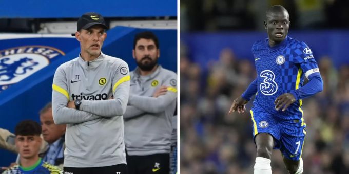 Chelsea mit Trainer Thomas Tuchel muss coronabedingt bis auf weiteres auf N'Golo Kanté verzichten. N'Golo Kanté