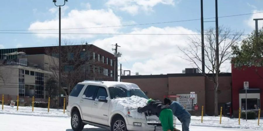 Im südlichen US-Bundesstaat Texas waren im Frühjahr wegen ungewöhnlich kalter Temperaturen Hunderttausende Menschen zeitweise ohne Strom. Foto: Sandy Carson/ZUMA Wire/dpa/Archivbild