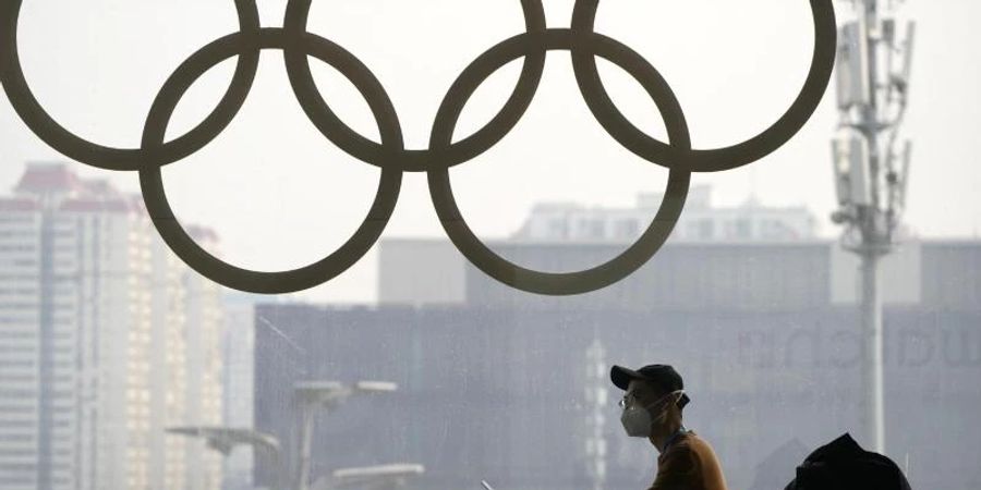 Die Olympischen Winterspiele in Peking finden vom 04.-20.02.2022 statt. Foto: Mark Schiefelbein/AP/dpa