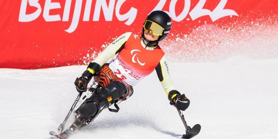 Verpasste knapp die Goldmedaille: Anna-Lena Forster. Foto: Christoph Soeder/dpa