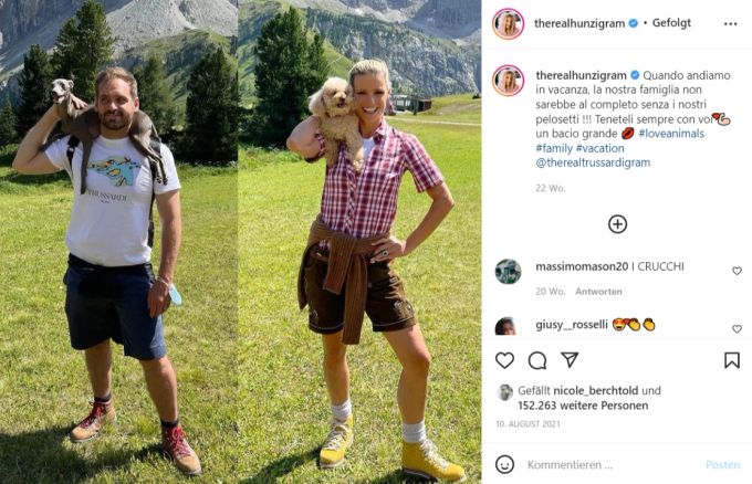 Das letzte Bild von Michelle Hunziker und ihrem Mann gab es im August letzten Jahres. Michelle Hunziker