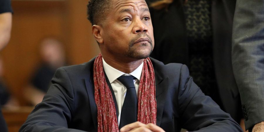 Der Schauspieler Cuba Gooding Jr. erscheint vor Gericht.